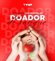 Hospital Beneficente Santa Helena presta homenagem no Dia do Doador de Sangue